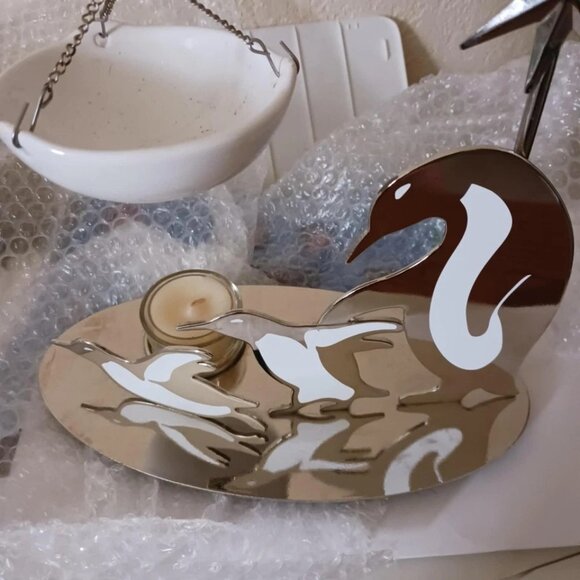 Yankee Candle Penguin Family Hanging Tart Burner wax Warmer Seasonal Decor - Picture 4 of 9